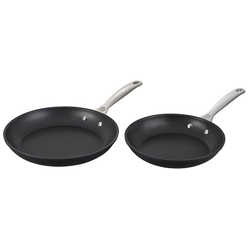 2pc Toughened Nonstick PRO Large Fry Pan Set