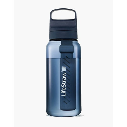 LifeStraw Go 1L Water Filter Bottle w/ Tritan Renew Aegean Sea