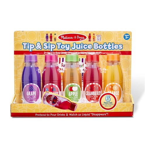 Tip & Sip Toy Juice Bottles Ages 3+ Years