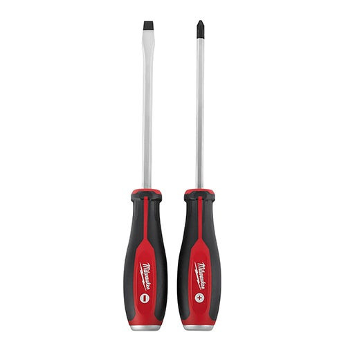 2pc Demolition Screwdriver with Steel Caps