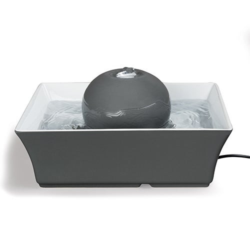 Drinkwell Seascape Pet Fountain Gray