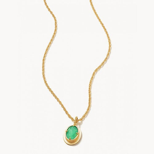 Atlantic Opal Necklace Gold