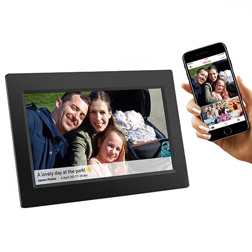 10" Smart Photo Frame Black