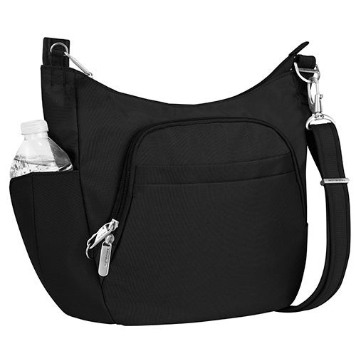 Anti-Theft Classic Crossbody Bucket Bag Black