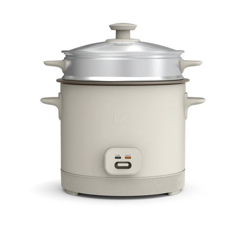 16 Cup Rice Cooker w/ Steamer Oatmilk