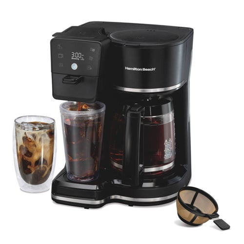 2-Way Programmable Coffee Maker Black