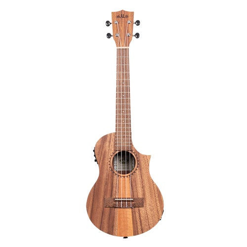 Teak Tri-Top Tenor Ukulele w/ Cutaway & EQ