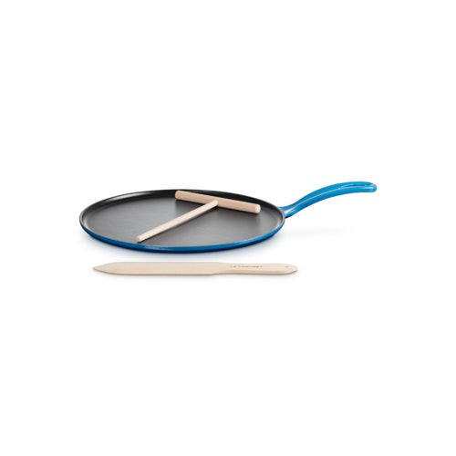 10.25" Traditional Cast Iron Crepe Pan Marseille