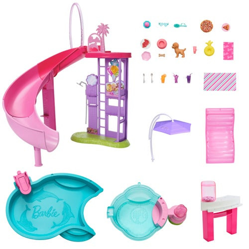 Barbie Dream Pool Playset Ages 3+ Years