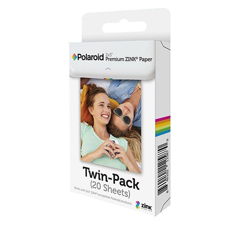 20-Sheet 2"x3" ZINK Paper for Snap Cameras & Zip Printers