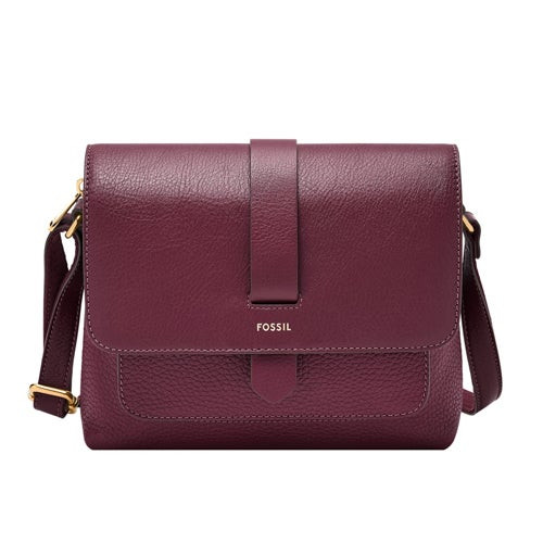 Kinley Small Crossbody Berry Red