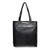 Larkspur Leather Tote, Black