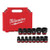 14pc SHOCKWAVE Impact Duty 1/2" Drive Metric Standard 6 Point Socket Set