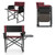 Outdoor Directors Folding Chair Red & Black Buffalo Plaid Pattern