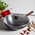 Dragon 12" Carbon Steel Wok w/ Lid