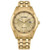 Men's Peyton Eco-Drive Gold-Tone Stainless Steel Watch, Champagne Dial