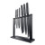 iD3 7pc Black Samurai Gozen Knife Block Set