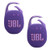 Clip 5 Ultra-Portable  Waterproof Speaker - 2pc Kit Purple