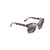 Alulu Lane Polarized Sunglasses White Tokyo Tortoise Frame Neutral Gray Lens