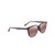 Ilikea Asian Fit Polarized Sunglasses Matte Burgundy Frame Maui Rose Lens