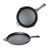 2pc 10.5" Pre Seasoned Cast Iron Skillet/Griddle Set