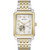 Men's Sutton Automatic Two-Tone Stainless Steel, Silver White Dial