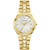 Ladies Prestige Gold-Tone Stainless Steel Watch Mother-of-Pearl Dial