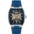 Mens Maquina Automatic Blue HNBR Rubber Strap Watch Blue Dial
