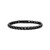 Bulova Link 6mm Black Stainless Steel Bracelet 7.25"