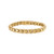 Bulova Link  8mm Gold-Tone Stainless Steel Bracelet 7.25"