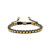 Icon Gold-Tone & Black Cord Bolo Bracelet