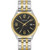 Men's Dress Two-Tone Stainless Steel Watch Box Set w/ Bracelet
