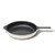 12" Enameled Cast Iron Large Skillet Cream