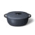 8.5qt Enameled Cast Iron Oval Dutch w/ Lid Midnight Blue
