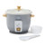 6 Cup Rice Cooker w/ Wood Handles Gray