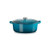 4.5qt Traditional Cast Iron Oval Dutch Oven Teal