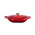 3.75qt Signature Cast Iron Oval Casserole Cerise
