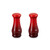 Salt and Pepper Shaker Set Cerise