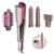 FlexFusion 5-in-1 Air Styler Straightener + Brush Set Blush