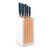 Classic 8pc Designer Knife Block Set Wild Blueberry