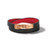 Latin GRAMMY Black Leather & Rose Gold Double Wrap Bracelet - Large