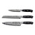 Compass Damascus 3pc Starter Knife Set