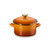 3.8qt Enamel on Steel Covered Stockpot Persimmon