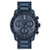Mens BOLD Verso Chronograph Dark Blue IP Stainless Steel Watch Dark Blue Dial
