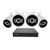 AdvancedX 4K NVR Security System - 1TB w/ 4 Spotlight Bullet IP Cameras
