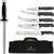 Fibrox Natural 7pc Competition BBQ Set w/ Black Handles