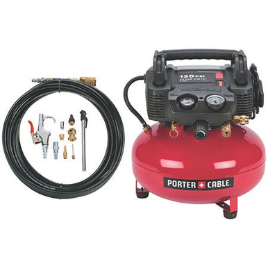 150 PSI 6 Gal Pancake Compressor Kit - Fat Cats Fun PIA Products