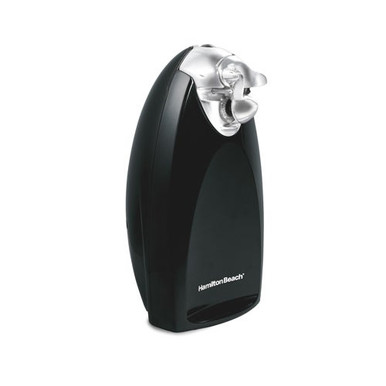 Classic Chrome Heavyweight Can Opener Black - Fat Cats Fun PIA Products
