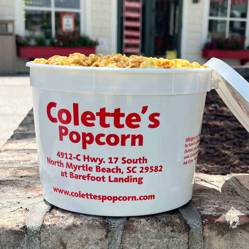 Jumbo Bucket of Colettes Gourmet Caramel Popcorn