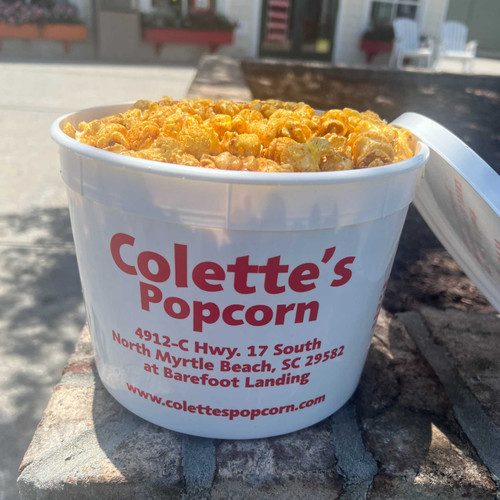 Picture of Colette's Popcorn Jumbo Bucket of Crabby Caramel old Bay Popcorn